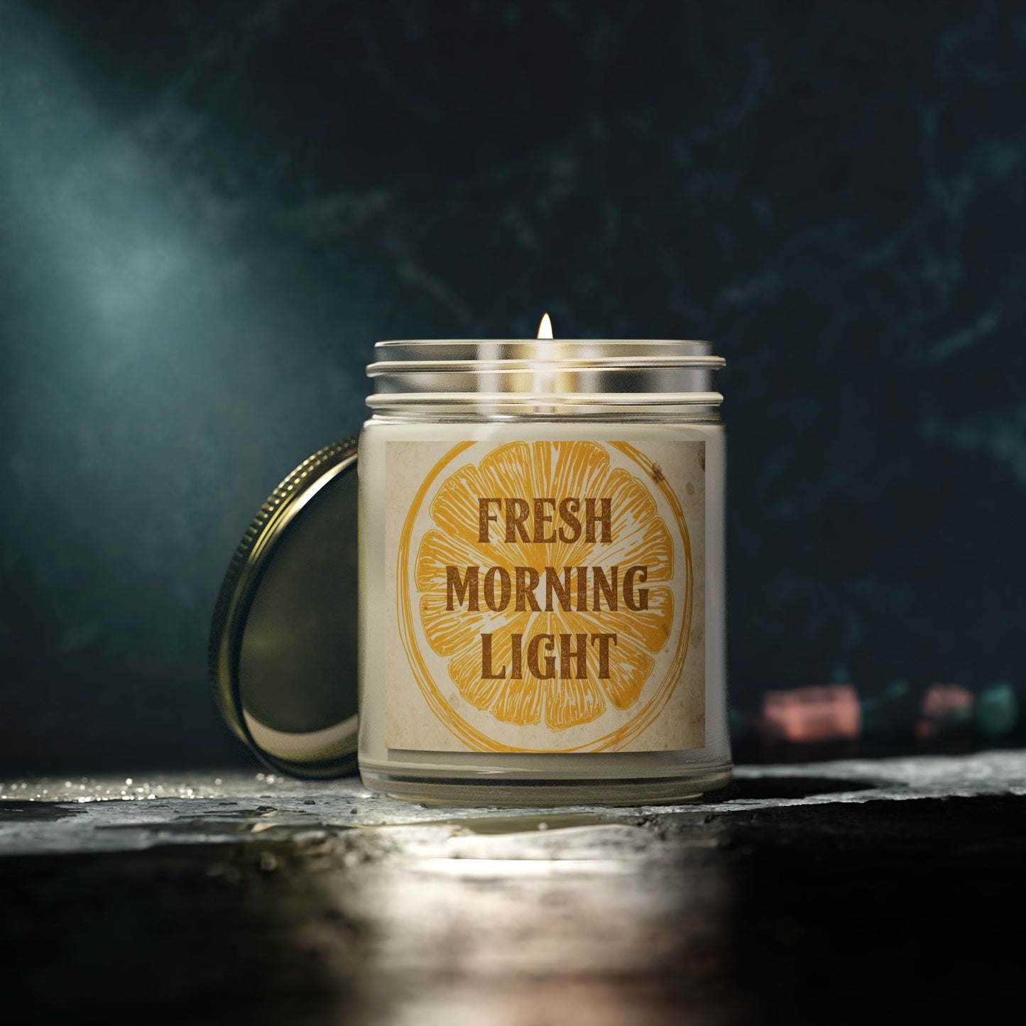 Citrus Rustic Touch Scented Candle