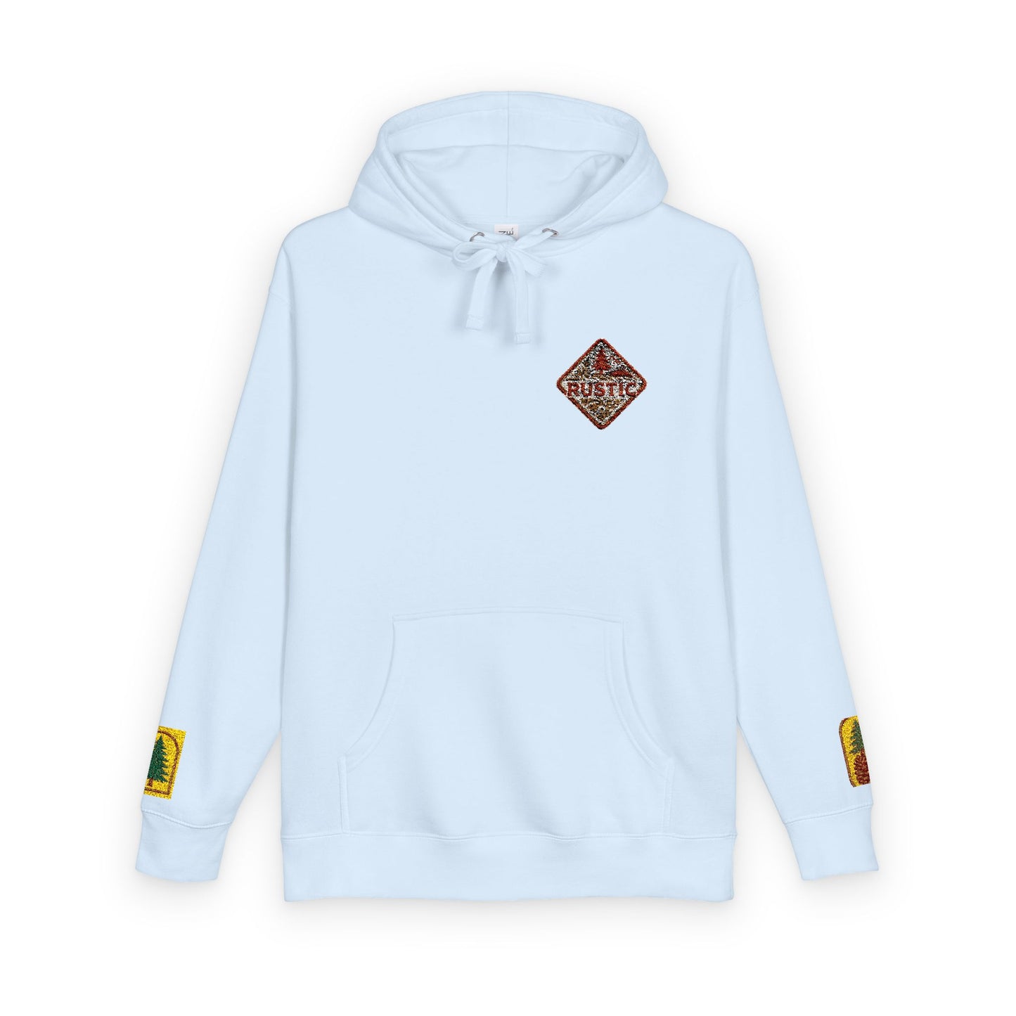 Cozy Rustic Graphic Hoodie - Unisex Fleece Pullover