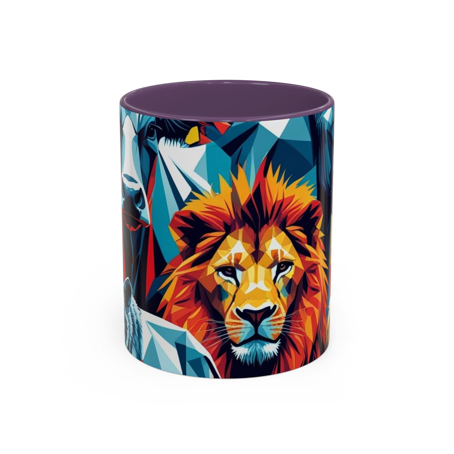 Vibrant Animal Art Coffee Mug - Bold Wildlife Design Gift