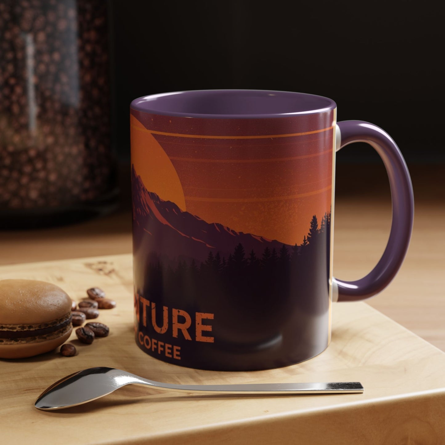 Adventure Coffee Mug - Fueled by Coffee