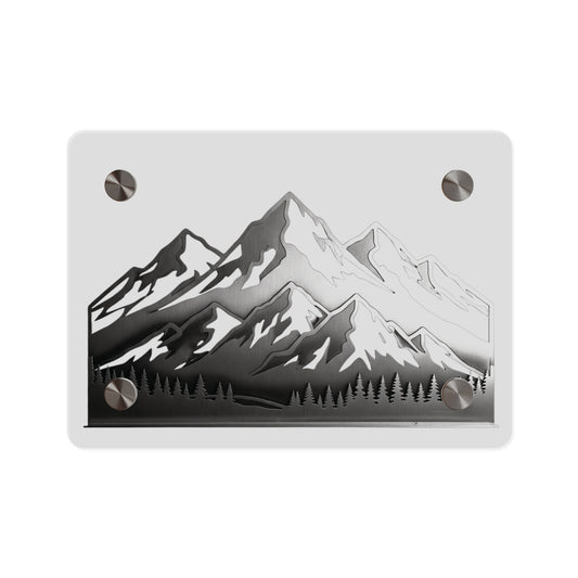Mountain Peak Acrylic Wall Art
