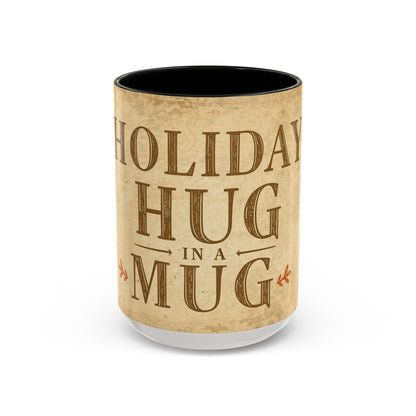 Rustic Holiday Hug Coffee Mug