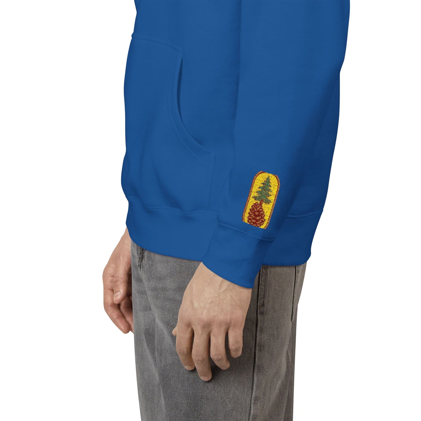Cozy Rustic Graphic Hoodie - Unisex Fleece Pullover
