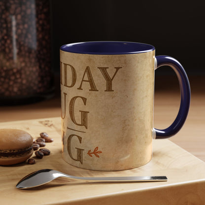 Rustic Holiday Hug Coffee Mug