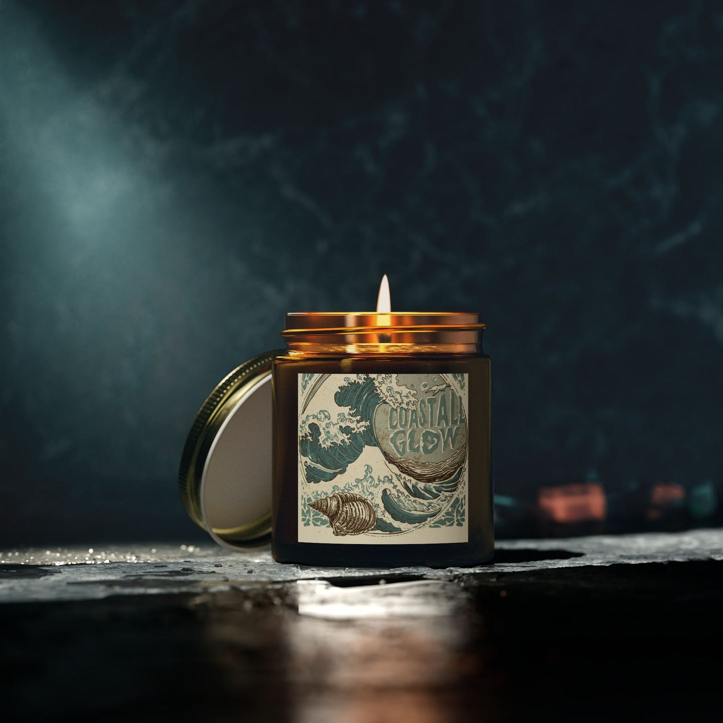 Rustic Coastal Glow Scented Candles