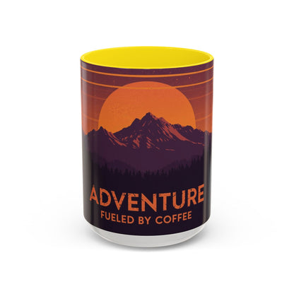 Adventure Coffee Mug - Fueled by Coffee