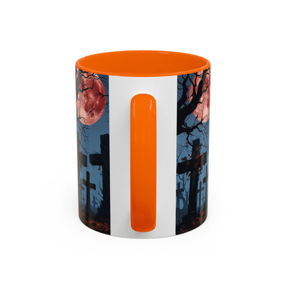 Coffee Mug - Gothic Cemetery | Spooky Halloween Decor, Nightmare Gift