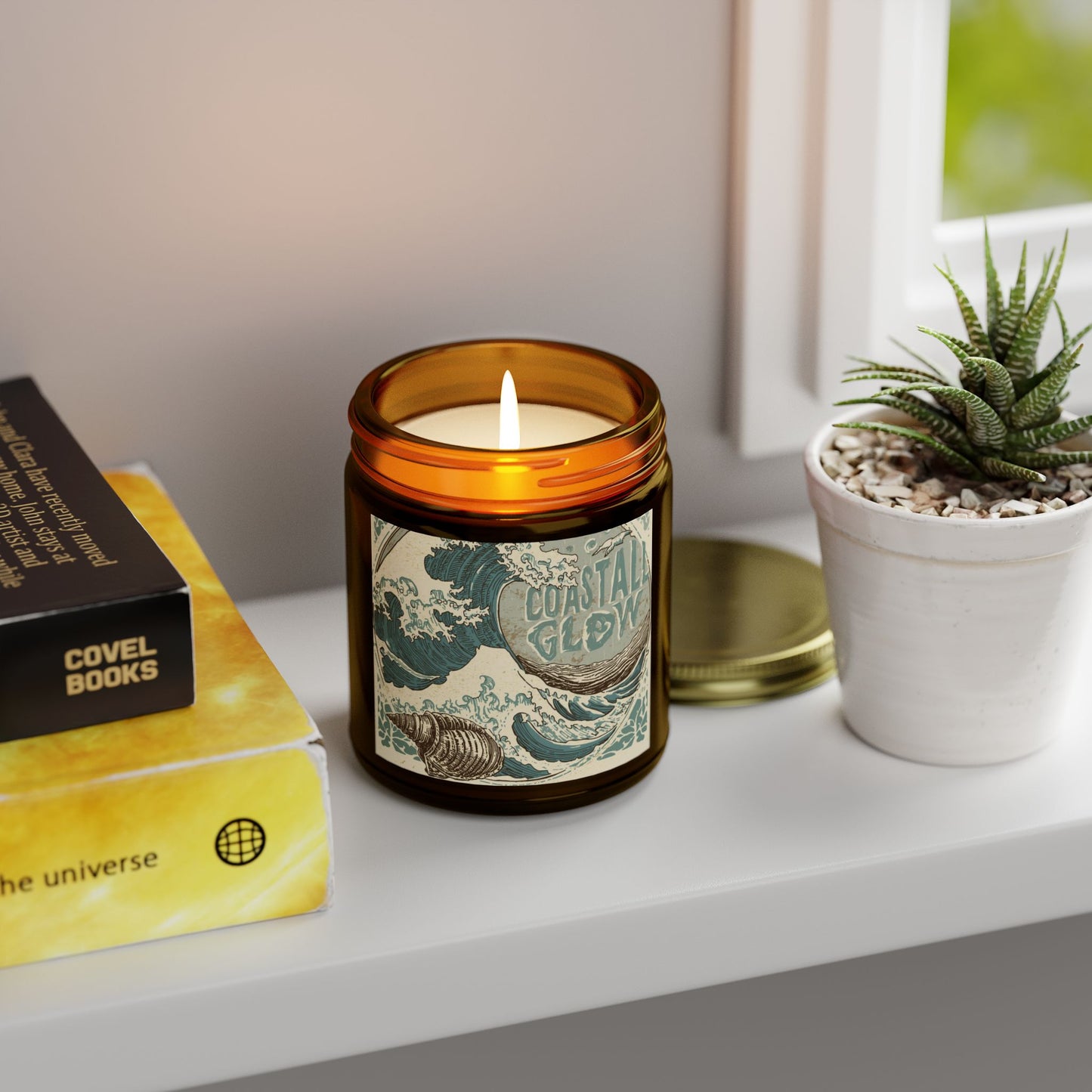 Rustic Coastal Glow Scented Candles