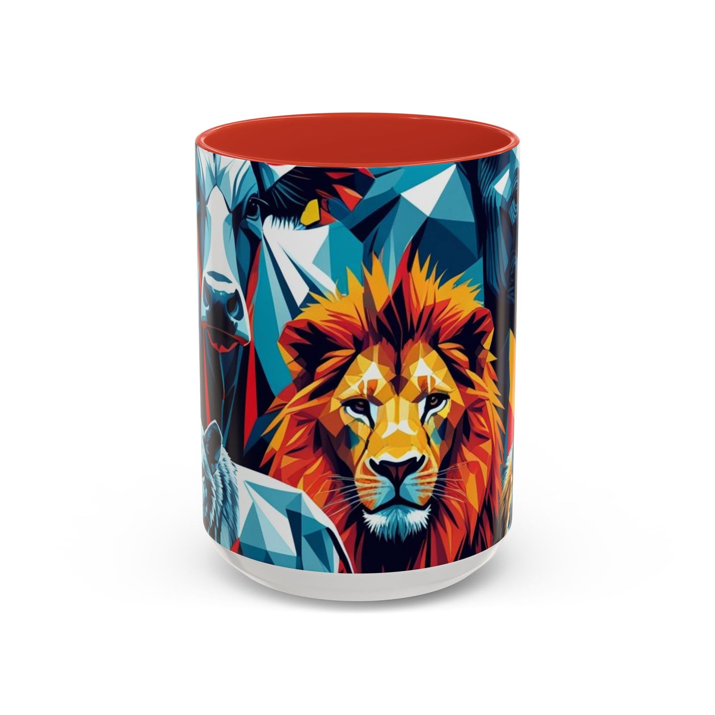 Vibrant Animal Art Coffee Mug - Bold Wildlife Design Gift