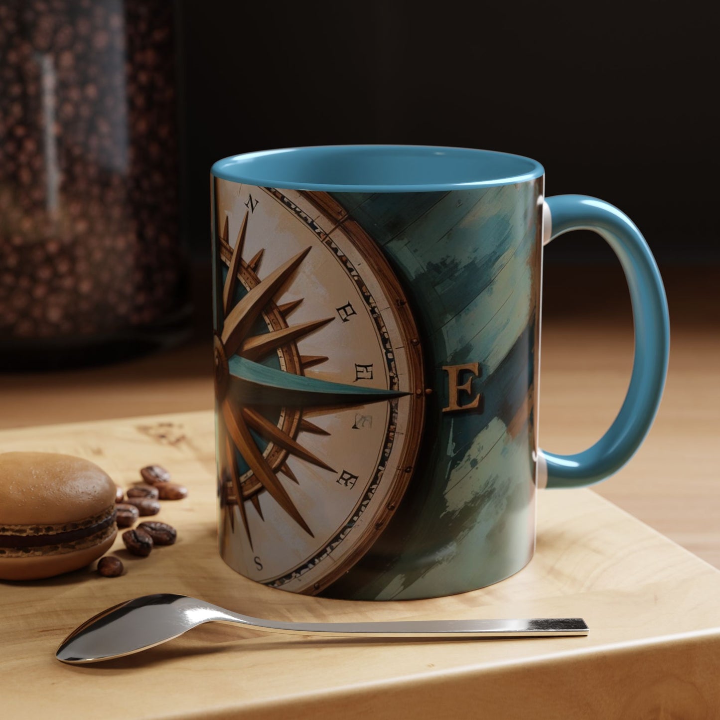 Nautical Compass Mug - Adventure Lover Gift