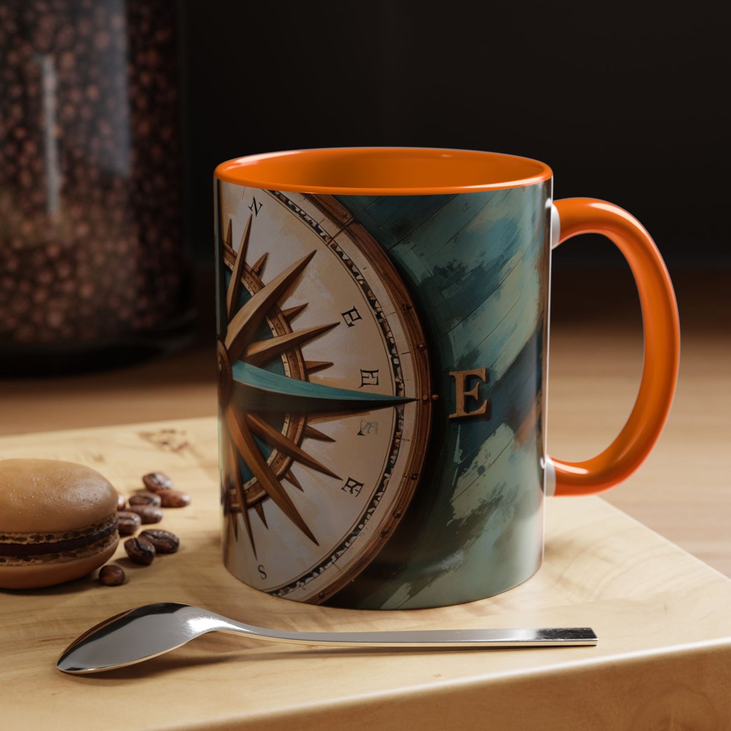 Nautical Compass Mug - Adventure Lover Gift