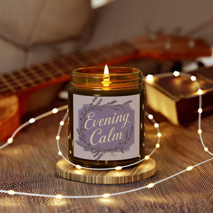 Relaxing Evening Calm - Coconut Apricot Wax Scented Candle