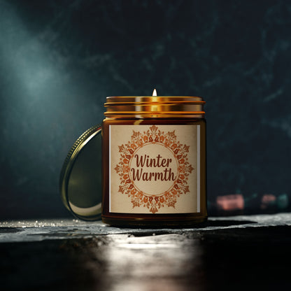Lumânare parfumată de iarnă confortabilă