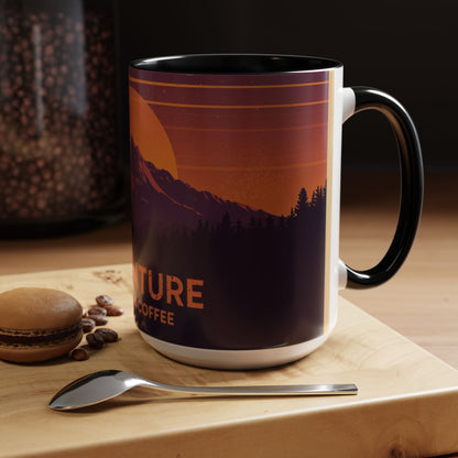 Adventure Coffee Mug - Fueled by Coffee