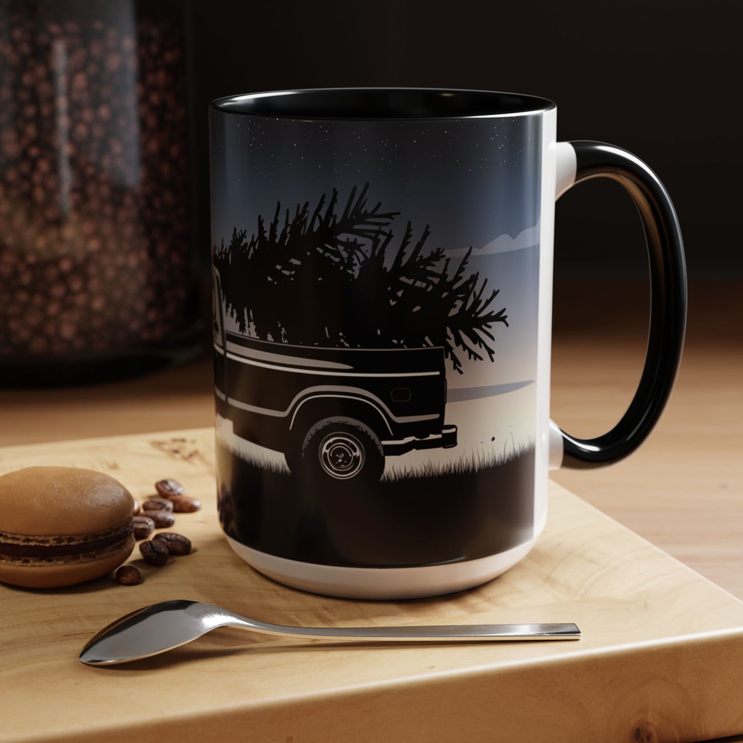 Coffee Mug - Rustic Pickup Truck Vintage Nature Lover Camping Cup