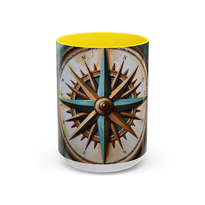 Nautical Compass Mug - Adventure Lover Gift