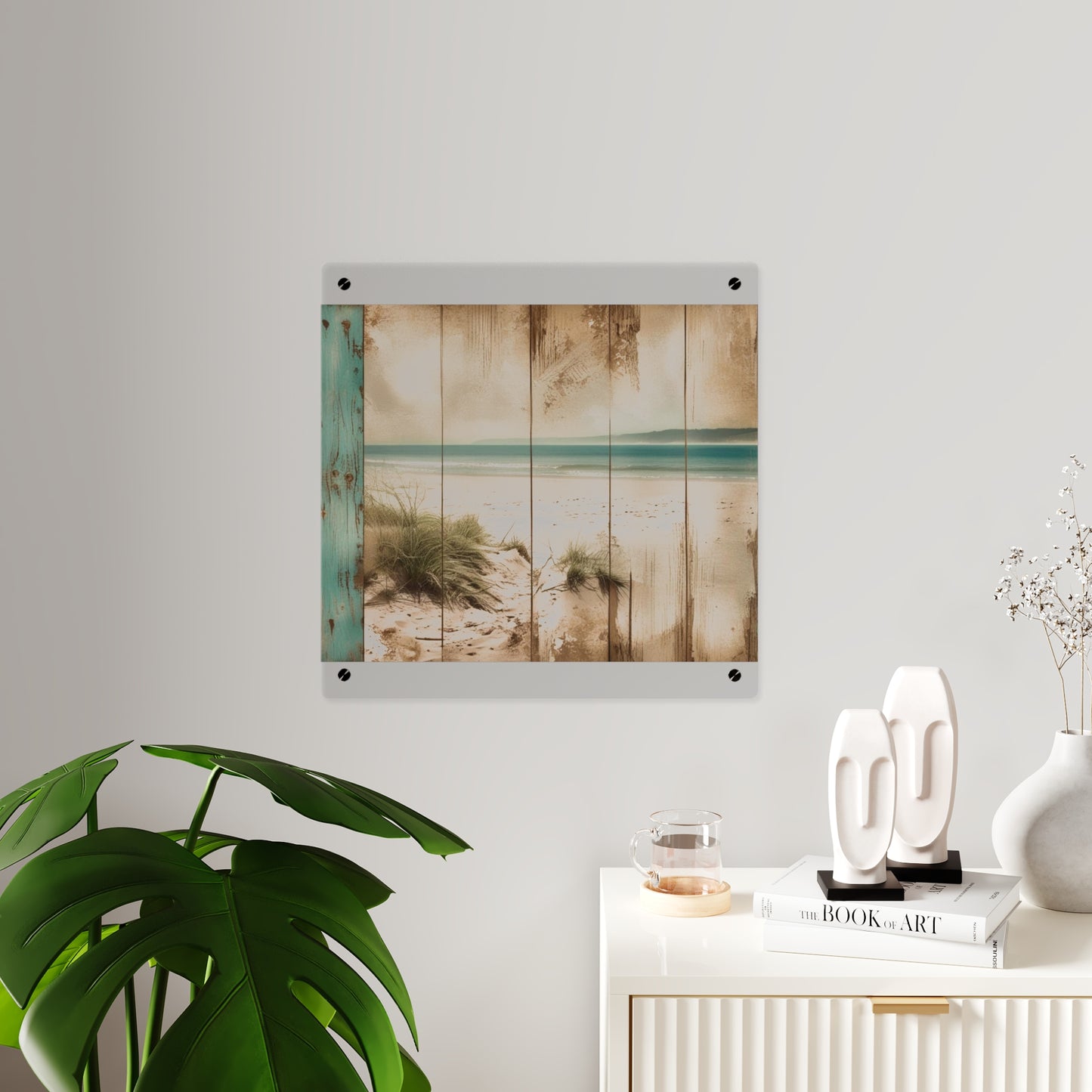 Ocean Serenity Acrylic Wall Art – Coastal Home Decor Piece