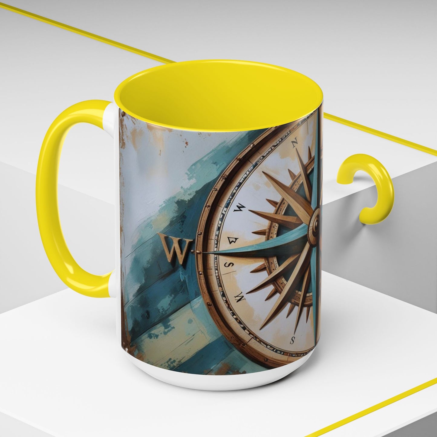 Nautical Compass Mug - Adventure Lover Gift