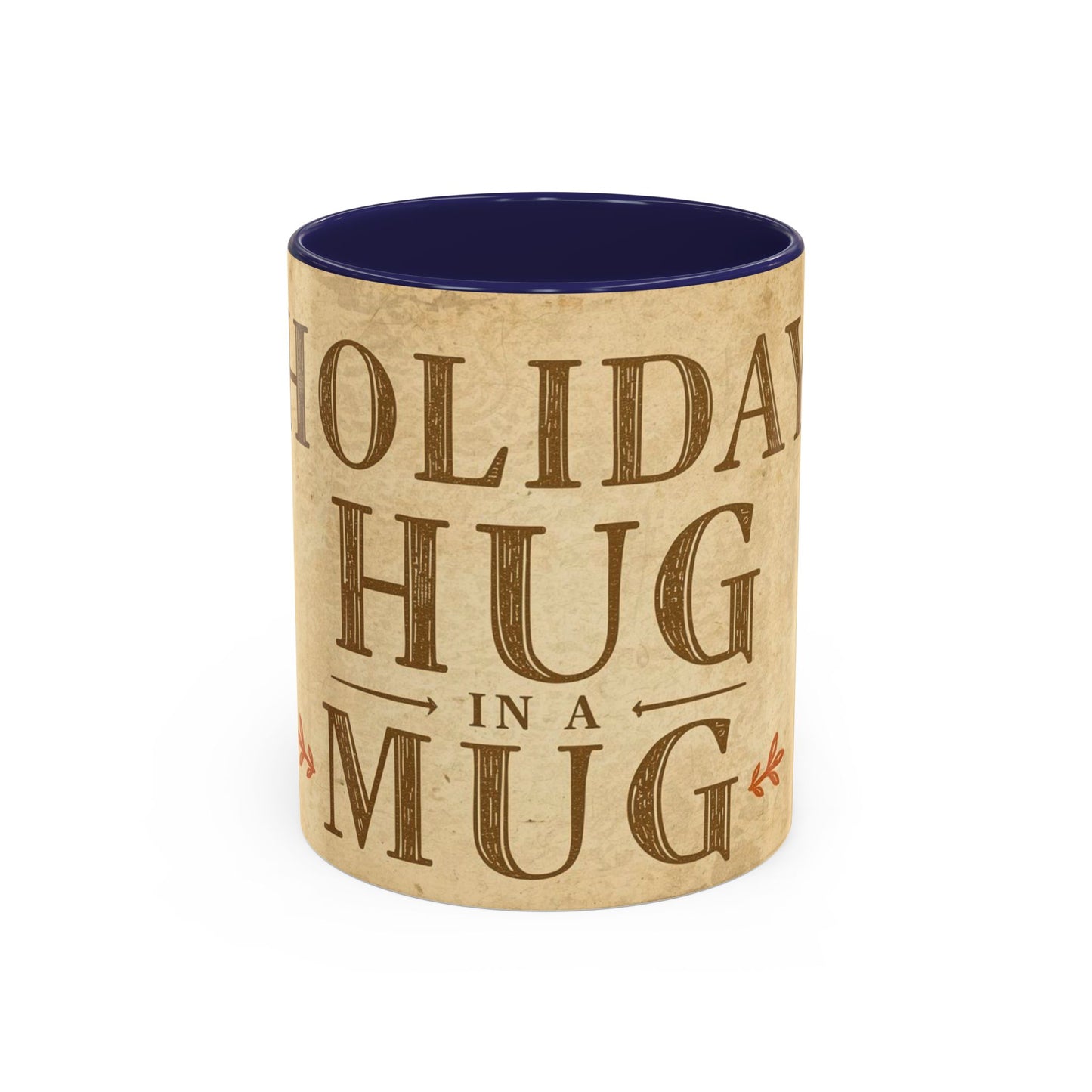 Rustic Holiday Hug Coffee Mug