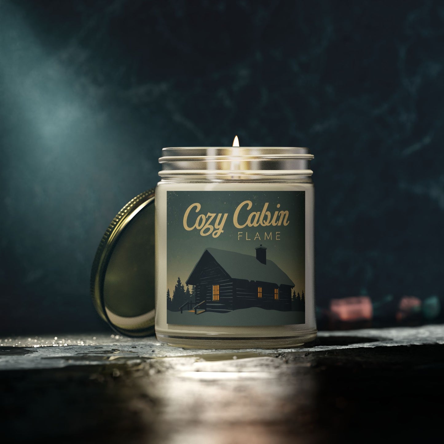 Cozy Cabin Scented Candle