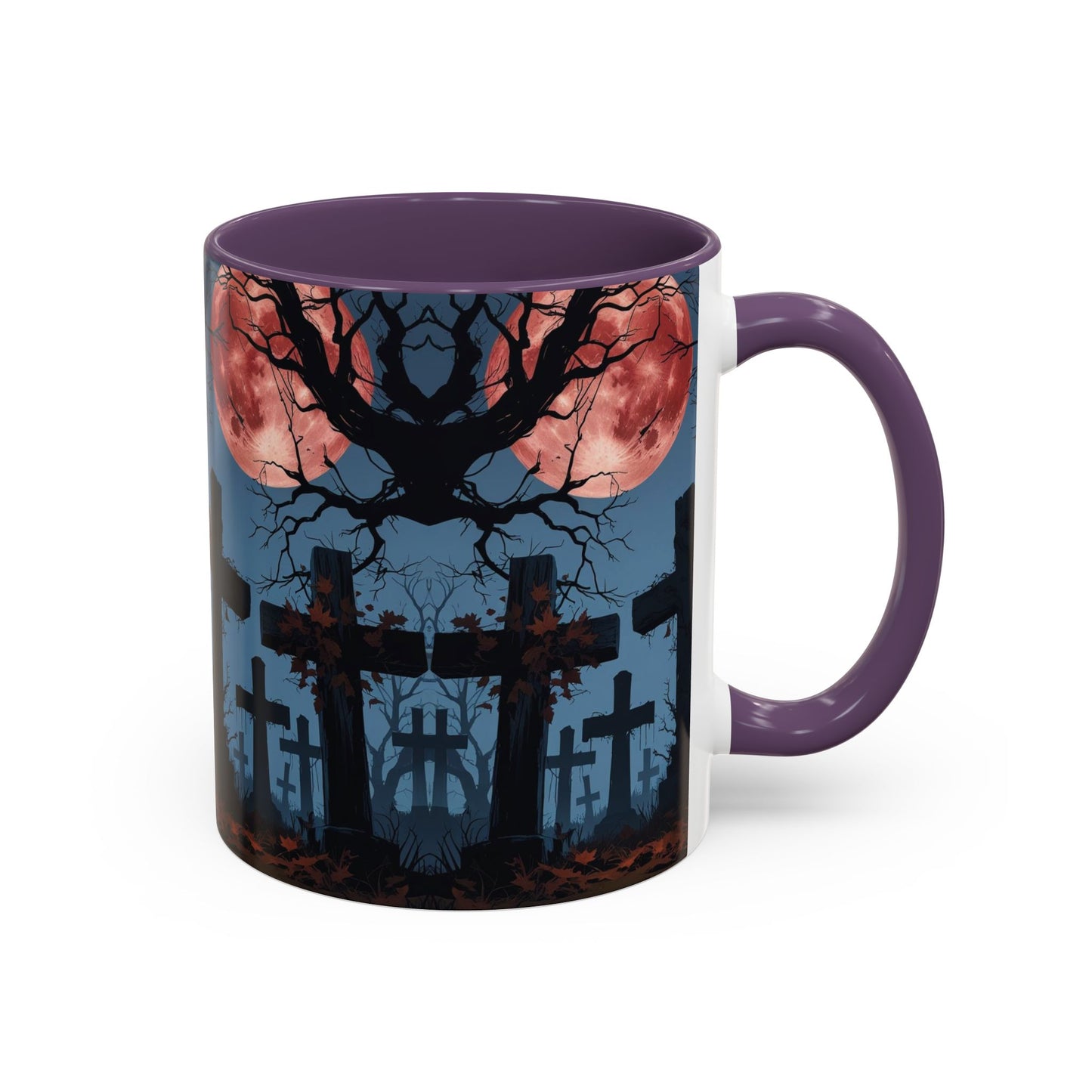 Coffee Mug - Gothic Cemetery | Spooky Halloween Decor, Nightmare Gift