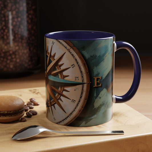 Nautical Compass Mug - Adventure Lover Gift