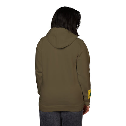 Cozy Rustic Graphic Hoodie - Unisex Fleece Pullover