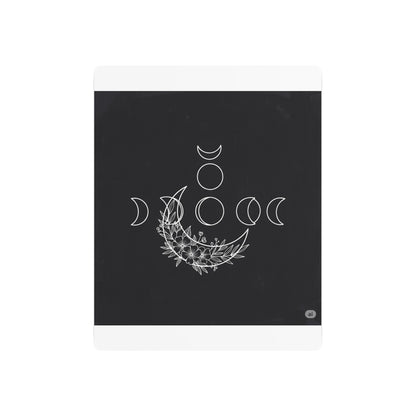 Botanical Moon Phase Wall Art – Metal Boho Accent Piece