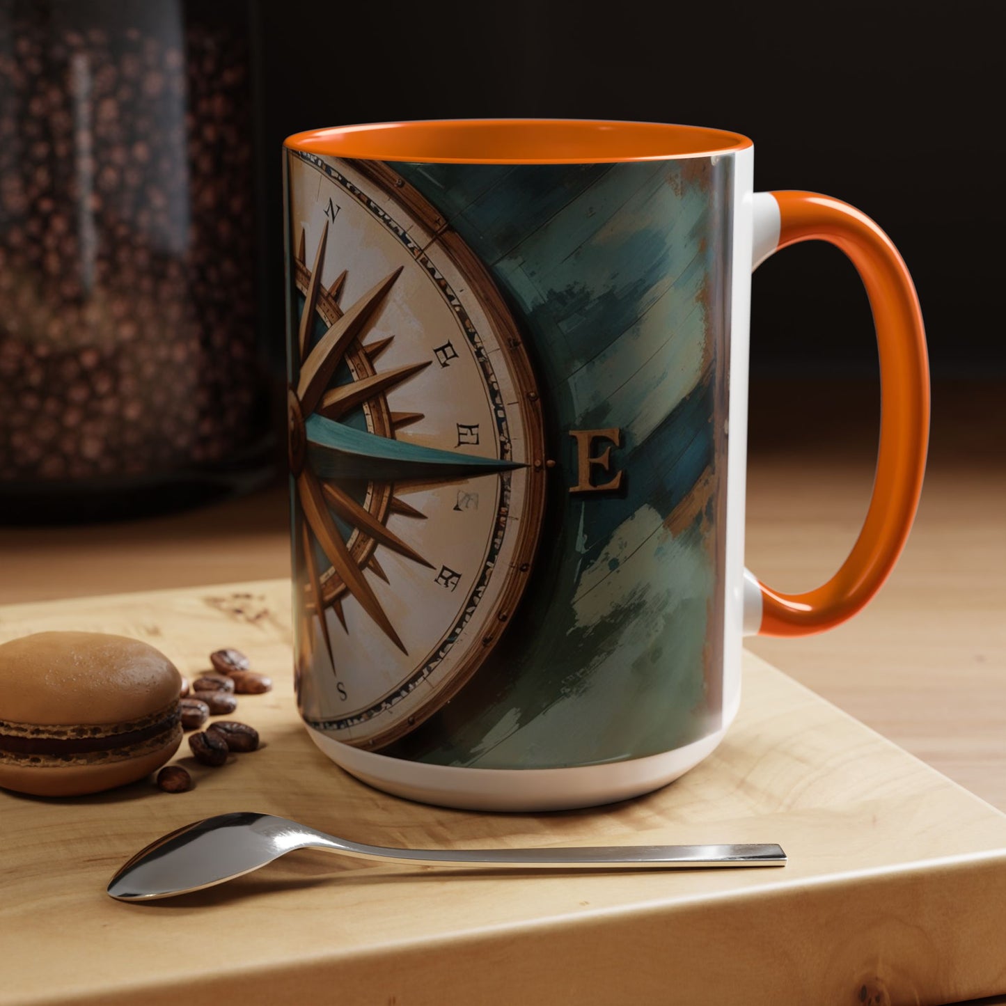 Nautical Compass Mug - Adventure Lover Gift