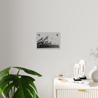 Mountain Peak Acrylic Wall Art
