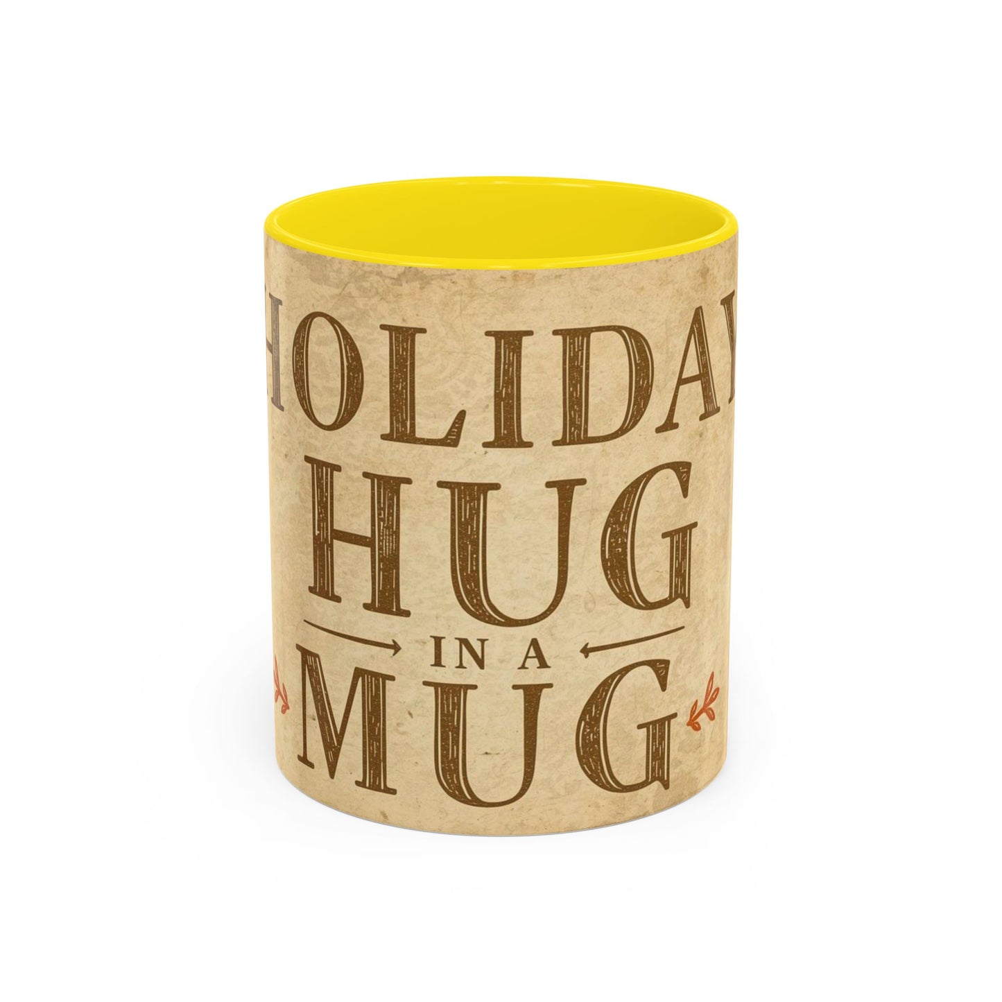 Rustic Holiday Hug Coffee Mug