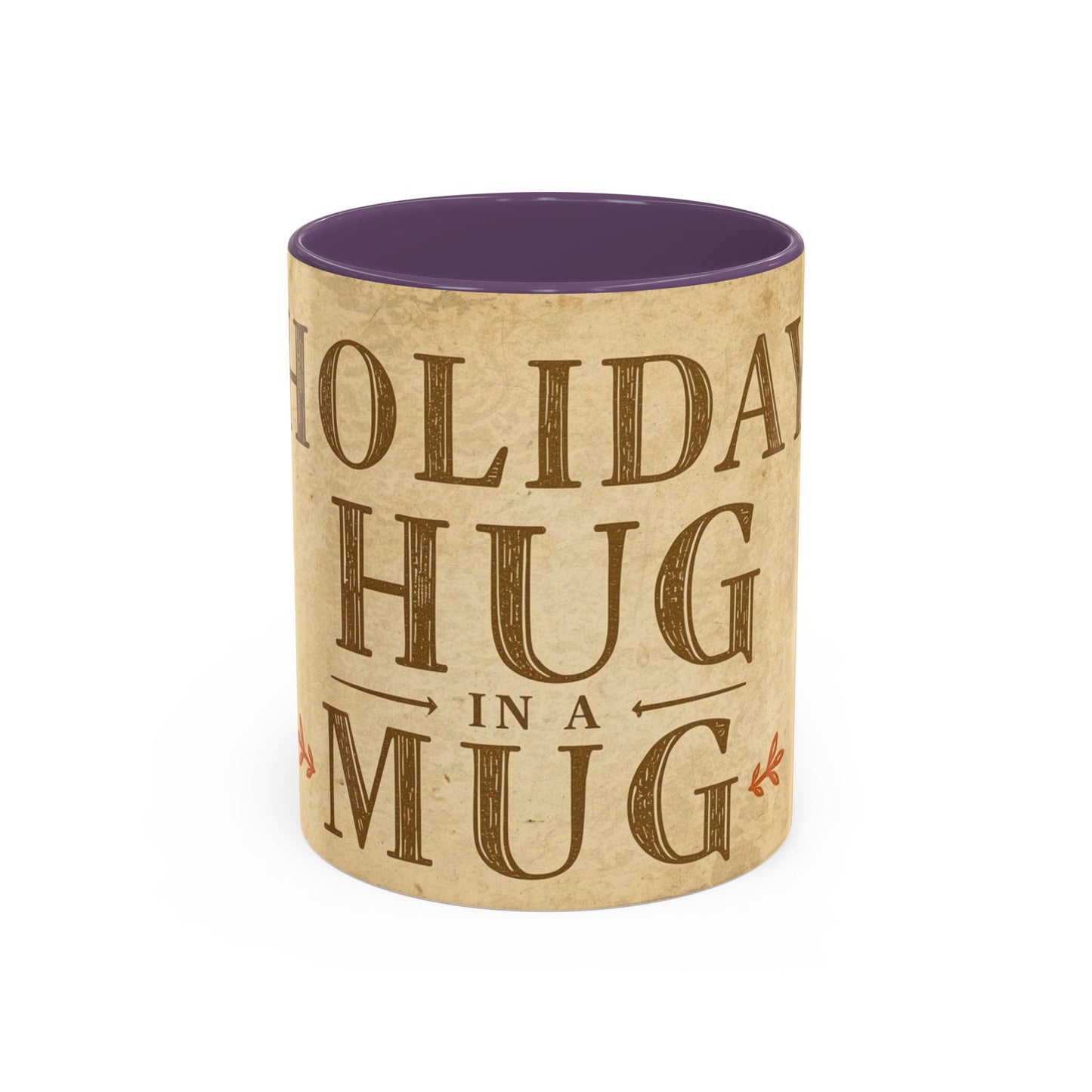 Rustic Holiday Hug Coffee Mug