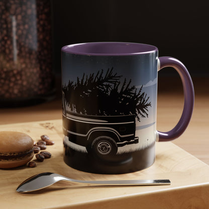 Coffee Mug - Rustic Pickup Truck Vintage Nature Lover Camping Cup