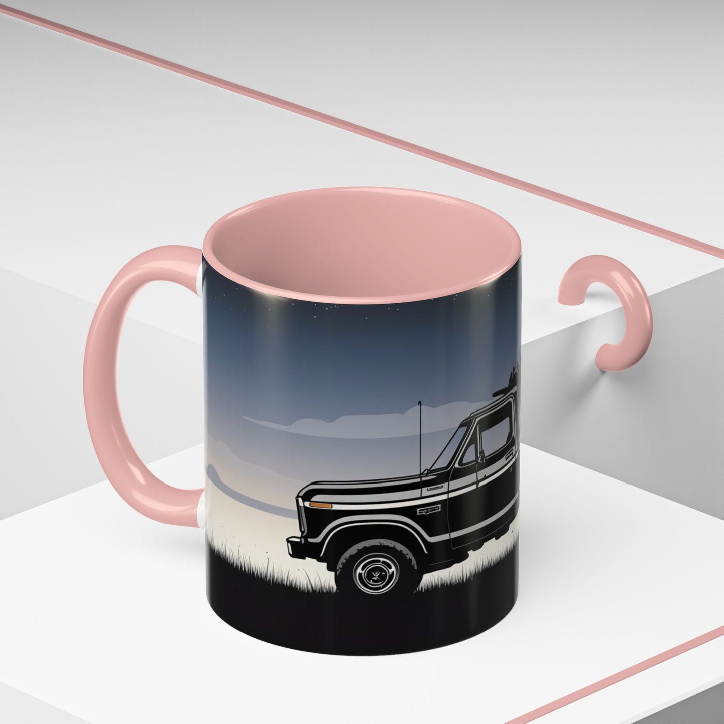 Coffee Mug - Rustic Pickup Truck Vintage Nature Lover Camping Cup