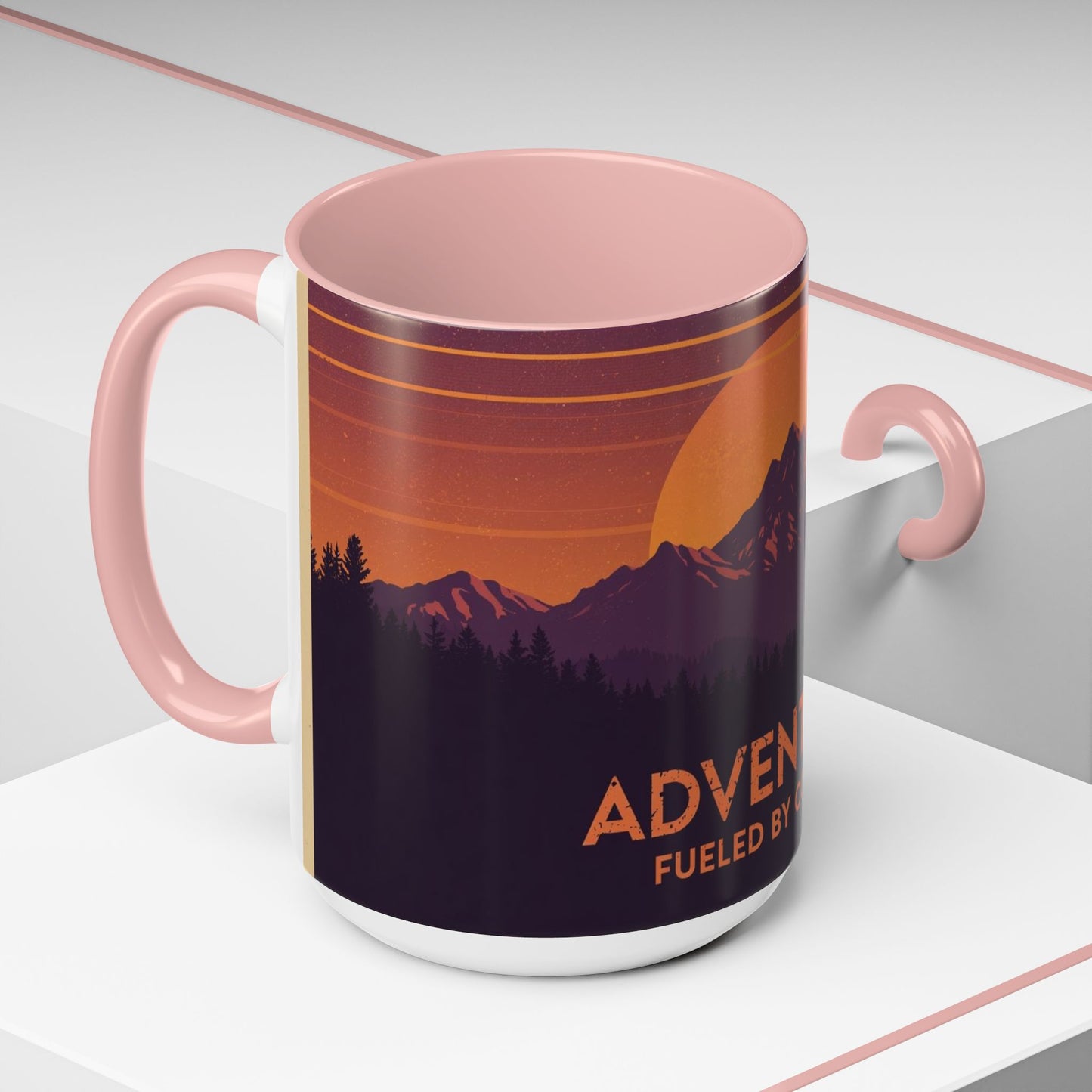 Adventure Coffee Mug - Fueled by Coffee