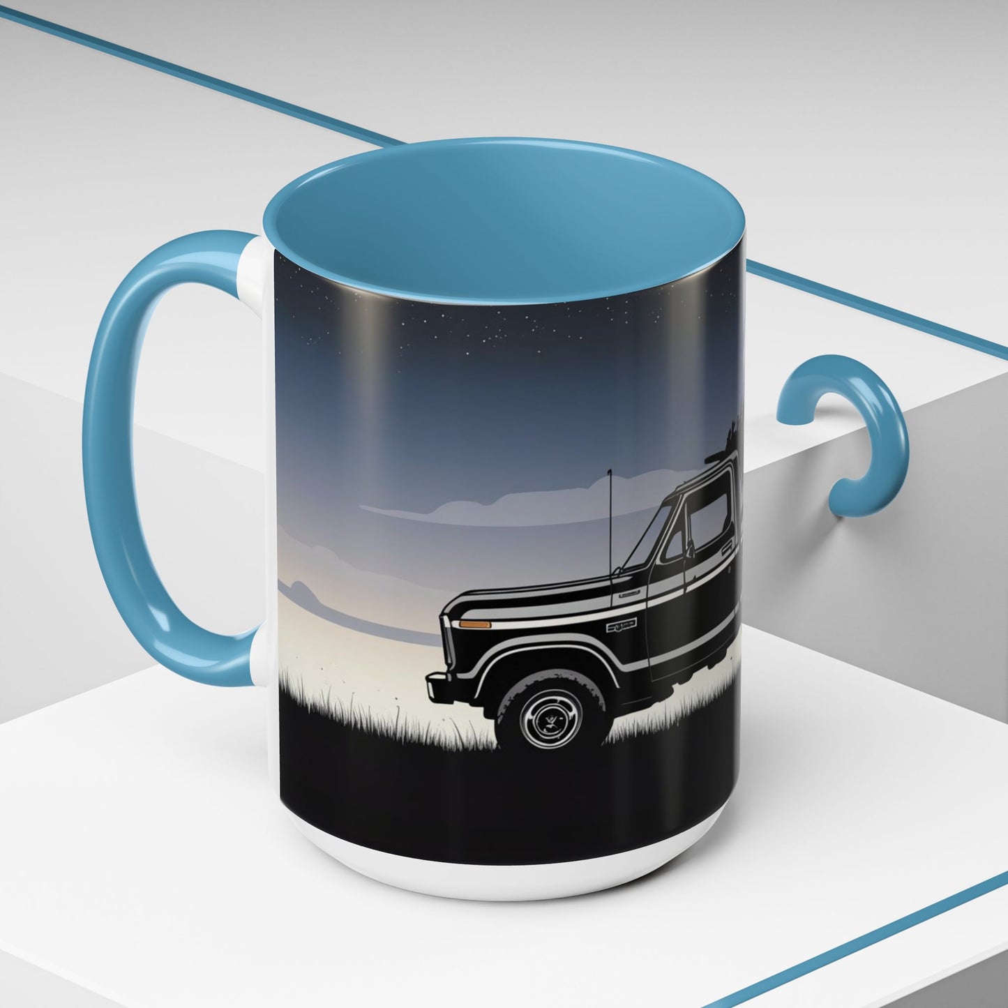 Coffee Mug - Rustic Pickup Truck Vintage Nature Lover Camping Cup