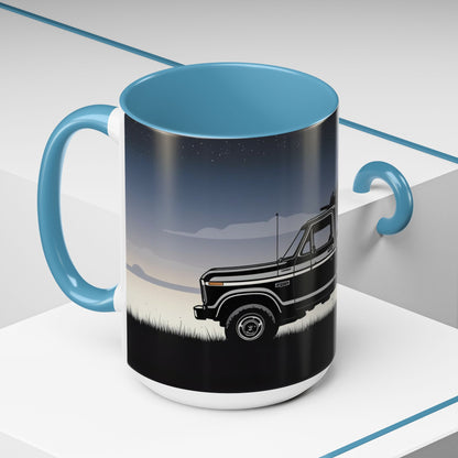 Coffee Mug - Rustic Pickup Truck Vintage Nature Lover Camping Cup