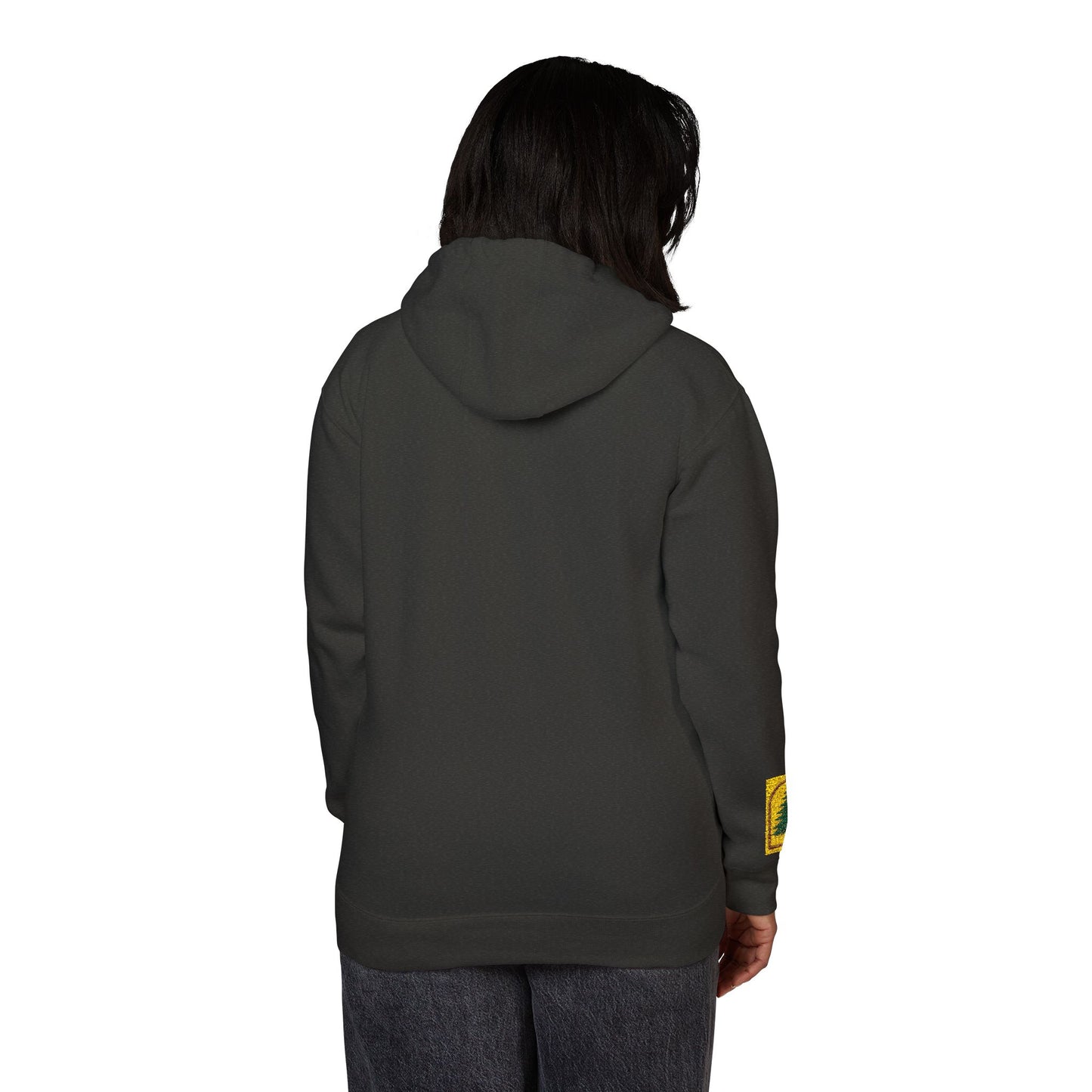 Cozy Rustic Graphic Hoodie - Unisex Fleece Pullover