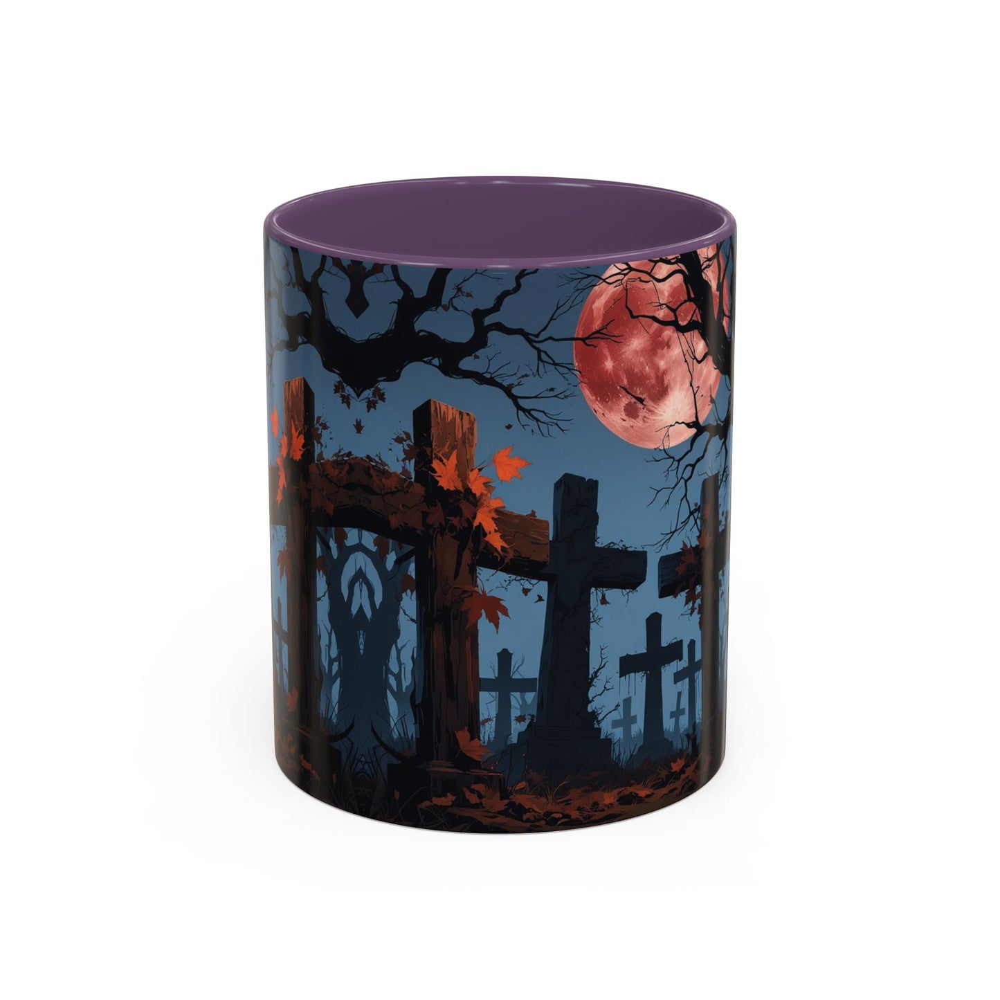 Coffee Mug - Gothic Cemetery | Spooky Halloween Decor, Nightmare Gift