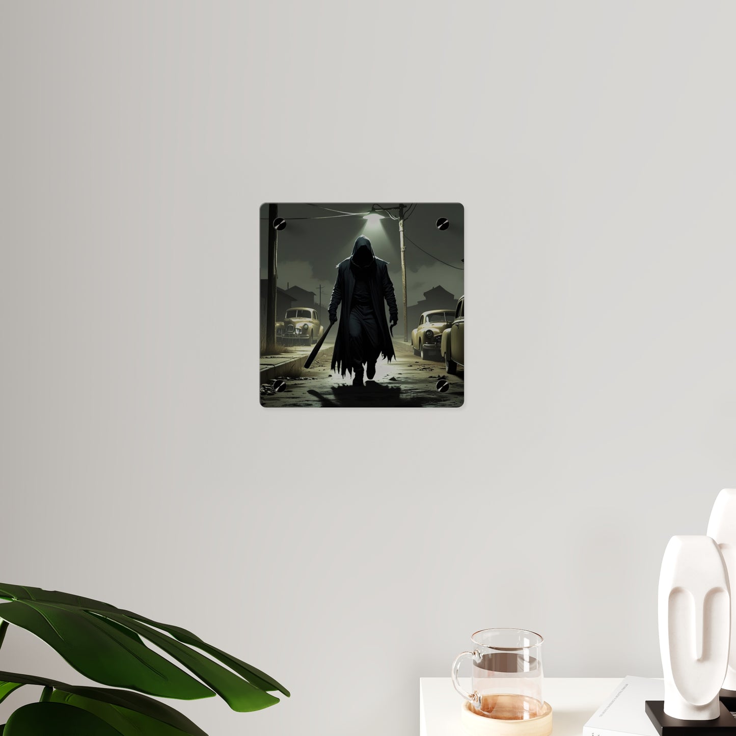 Acrylic Wall Art Panels - Purge Themed Halloween Decor