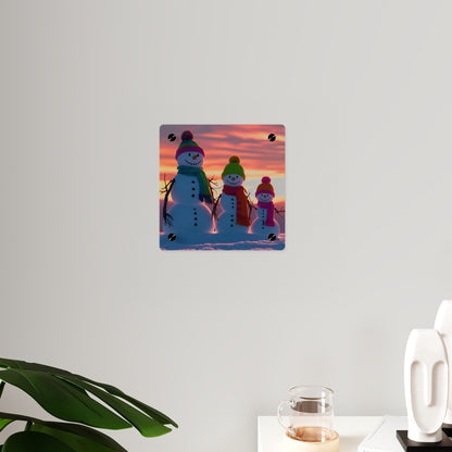 Snowman Acrylic Wall Art