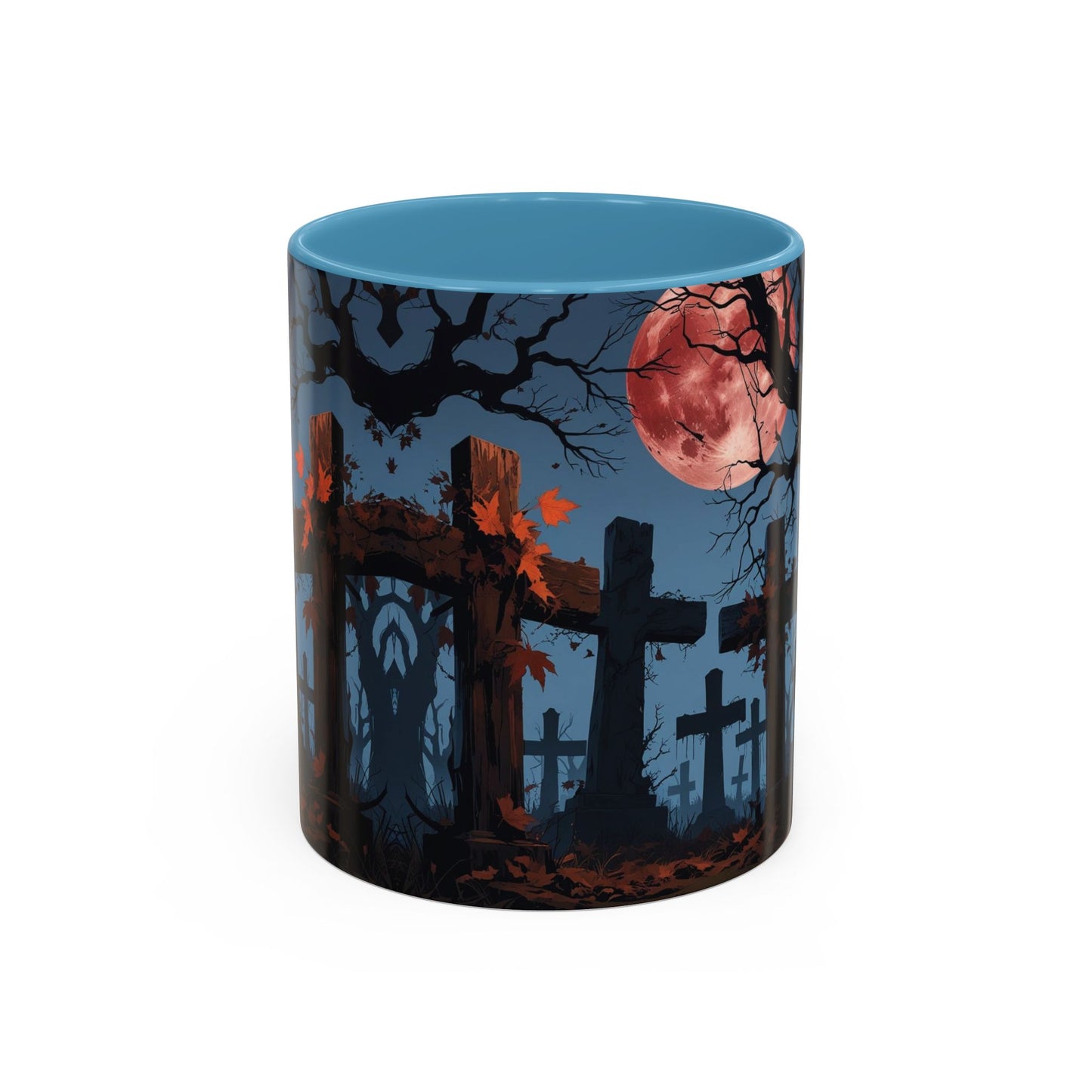 Coffee Mug - Gothic Cemetery | Spooky Halloween Decor, Nightmare Gift