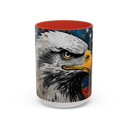Coffee Mug Patriotic Eagle American Memorial Day Cup