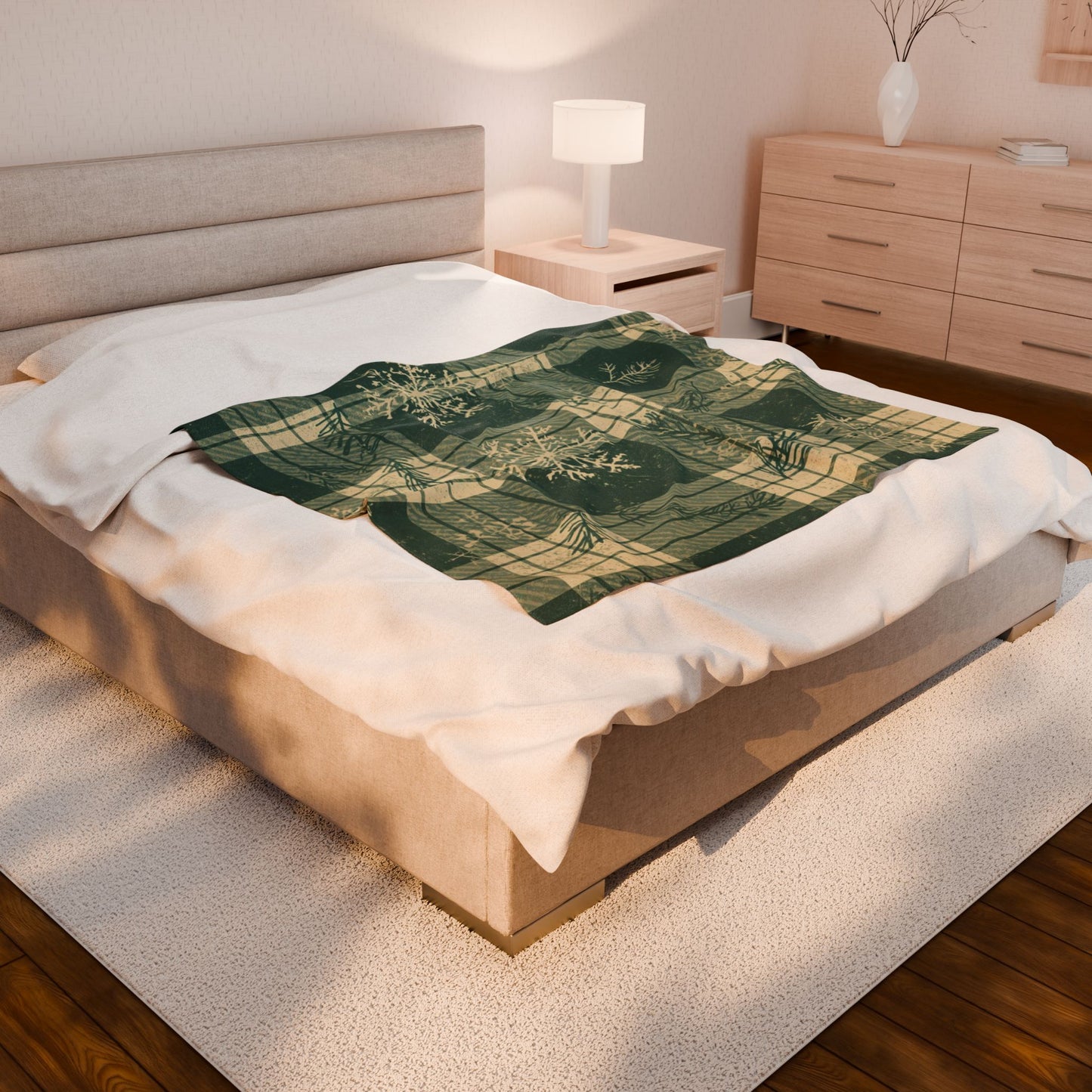 Cozy Winter Velveteen Plush Blanket