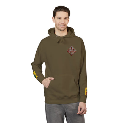 Cozy Rustic Graphic Hoodie - Unisex Fleece Pullover