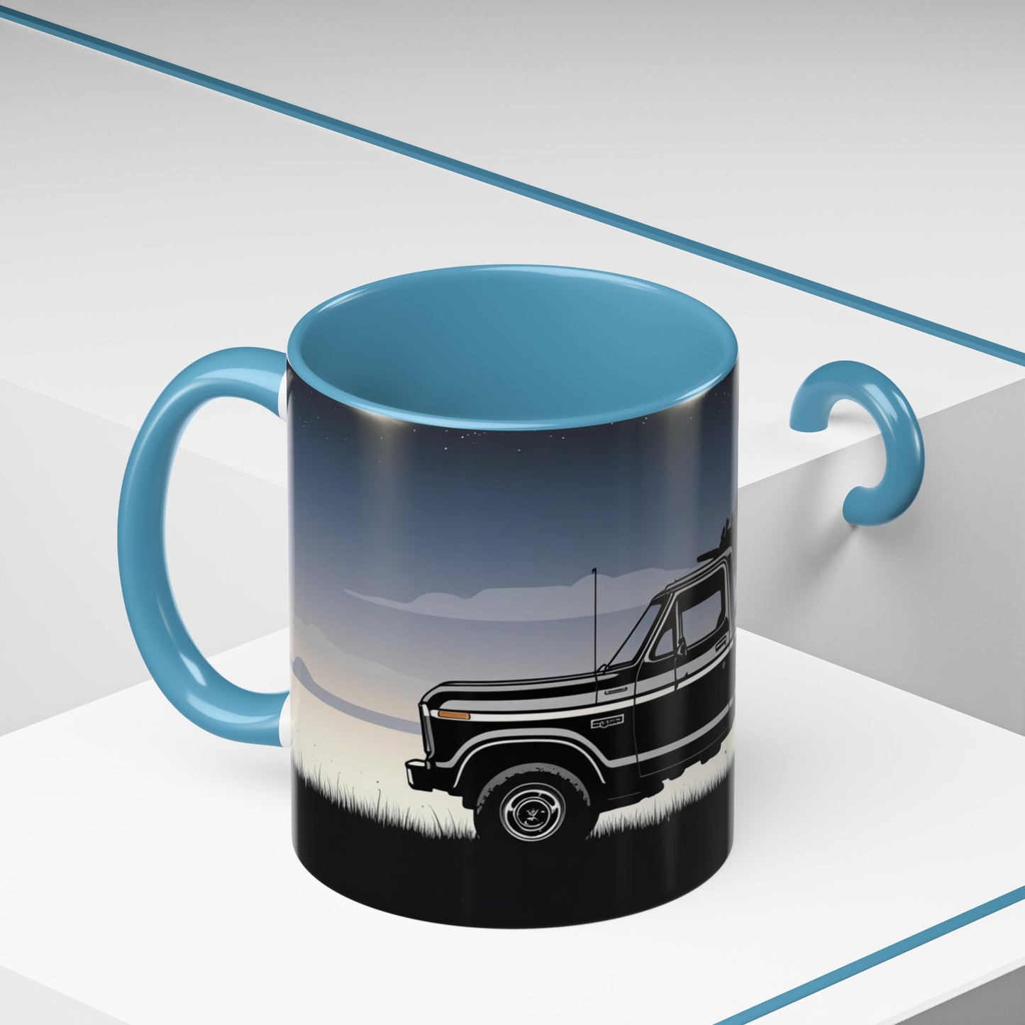 Coffee Mug - Rustic Pickup Truck Vintage Nature Lover Camping Cup