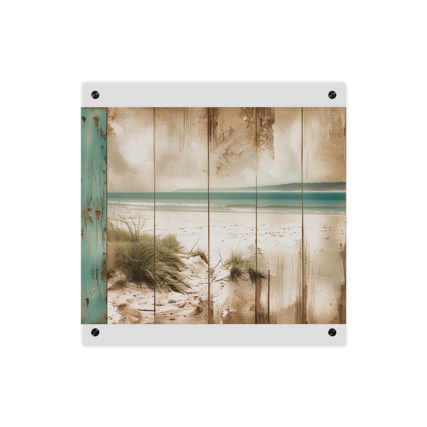 Ocean Serenity Acrylic Wall Art – Coastal Home Decor Piece