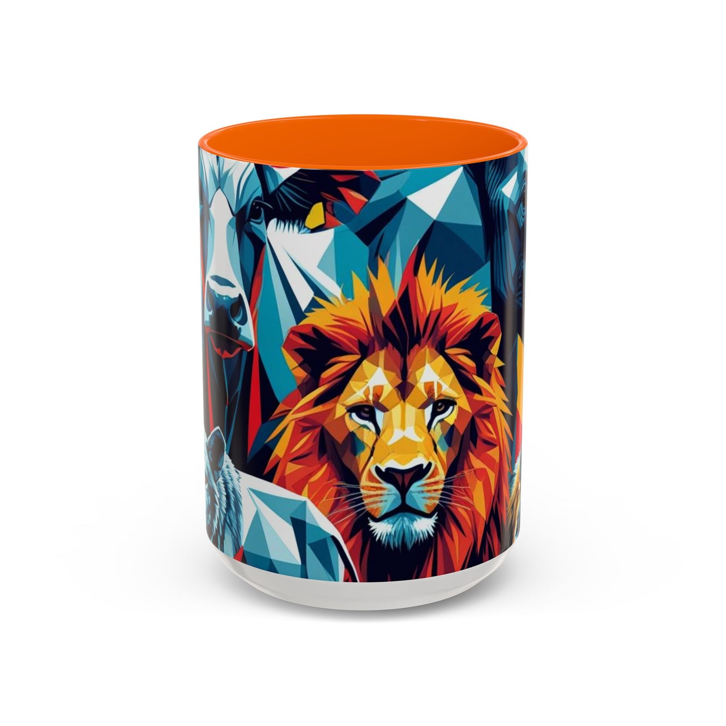 Vibrant Animal Art Coffee Mug - Bold Wildlife Design Gift