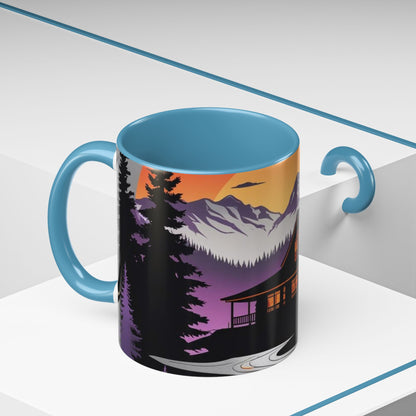 Mug - Cozy Mountain Escape Inspirational Nature Lover Gift