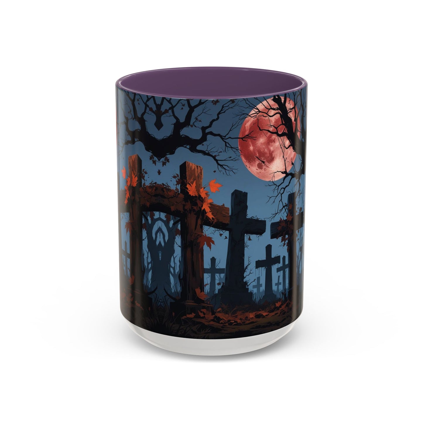Coffee Mug - Gothic Cemetery | Spooky Halloween Decor, Nightmare Gift
